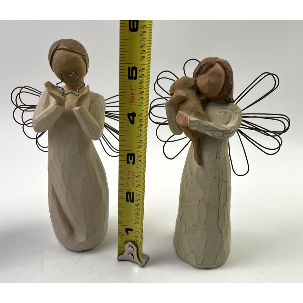 Willow Tree Angel Of Beauty/Friendship/Bright Star Figures Lot Of 3 - Picture 3 of 8